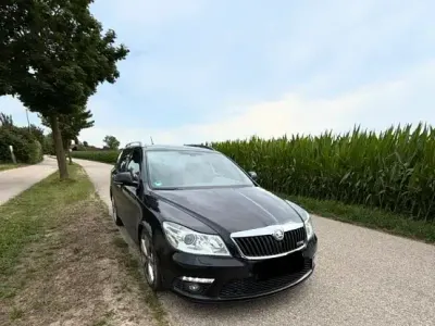 Gebraucht Skoda Octavia RS 170 PS (125 kW) 2011 Schwarz Kombi