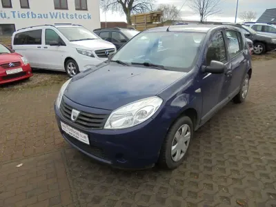 Gebraucht Dacia Sandero Ambiance 75 PS (55 kW) 2008 Dacia blau marine Kleinwagen