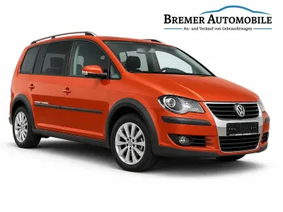 Gebraucht VW Touran Cross 140 PS (102 kW) 2008 Orange Van / Kleinbus