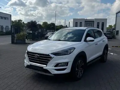 Gebraucht Hyundai Tucson Turbo 177 PS (130 kW) 2019 Weiß SUV