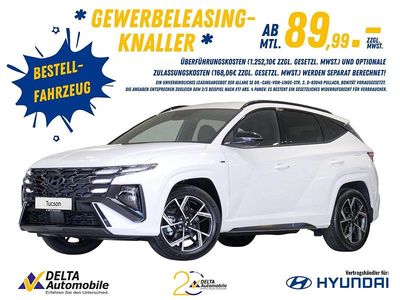 Nuova Hyundai Tucson N Line 150 CV (110 kW) 2025 Bianco SUV