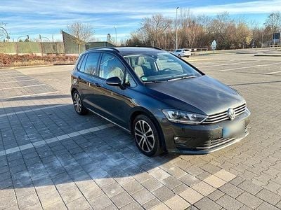 Gebraucht VW Golf Sportsvan Allstar 110 PS (80 kW) 2016 Schwarz Van / Kleinbus