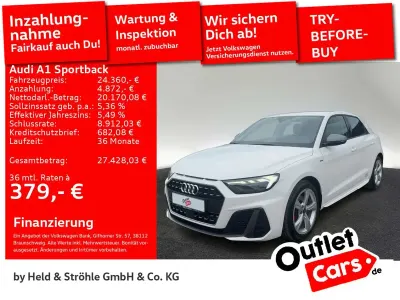 Gebraucht Audi A1 S-Line 207 PS (152 kW) 2022 B4 cortinaweiß SUV