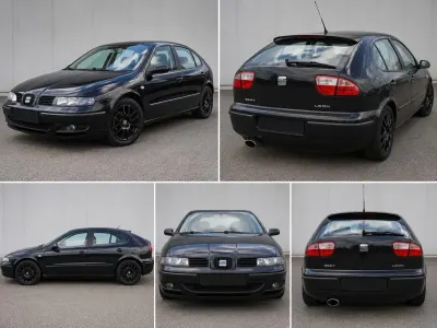 Gebraucht Seat Leon 105 PS (77 kW) 2002 Schwarz Kleinwagen