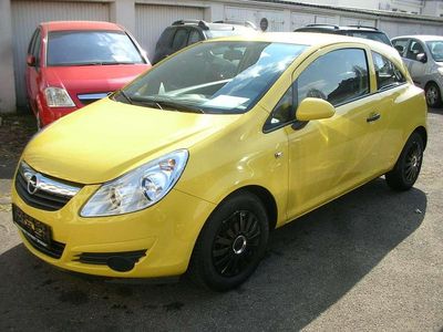 Gebraucht Opel Corsa 80 PS (58 kW) 2009 Gelb Kleinwagen