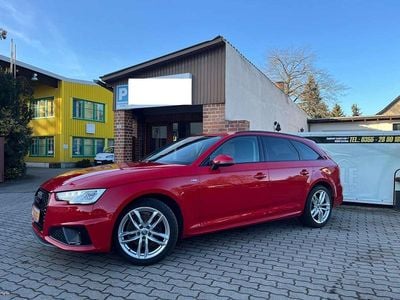 Brugt Audi A4 S-Line 190 HK (139 kW) 2019 Rød Stationcar
