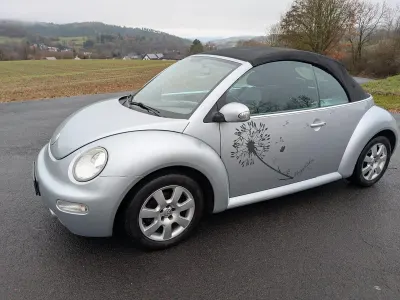 Gebraucht VW New Beetle 75 PS (55 kW) 2003 Silber Kleinwagen