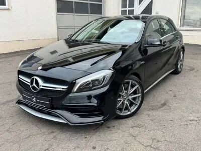 Używany Mercedes A45 AMG AMG 381 KM (280 kW) 2016 Czarny Sedan/Limuzyna