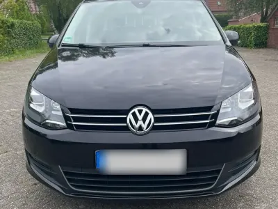 Gebraucht VW Sharan Cup 140 PS (102 kW) 2014 Schwarz Van / Kleinbus
