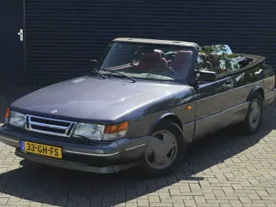 Gebraucht Saab 900 Cabriolet 141 PS (103 kW) 1993 Violett Cabrio