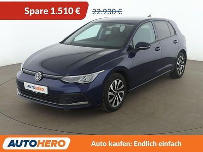 Gebraucht VW Golf VII Active 150 PS (110 kW) 2021 Blau Kleinwagen
