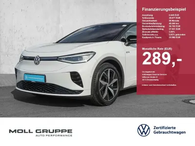 Gebraucht VW ID.5 GTX 219 kW (299 PS) 2023 Gletscherweiß schwarz (metallic) SUV
