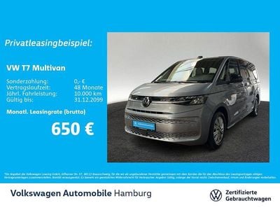 Gebraucht VW Multivan Life 150 PS (110 kW) 2024 Monosilber metallic Van
