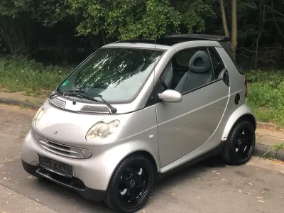 Używany Smart ForTwo Cabrio 61 KM (44 kW) 2006 Srebrny Kabriolet