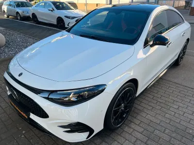 Brugt Mercedes CLA 250+ 200 kW (272 HK) 2025 Hvid Sedan