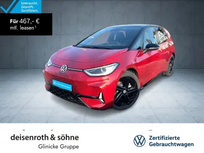 Brugt VW ID.3 GTX 210 kW (286 HK) 2025 Rød Hatchback