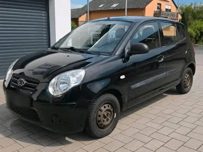 Gebraucht Kia Picanto 2010 Schwarz Kleinwagen