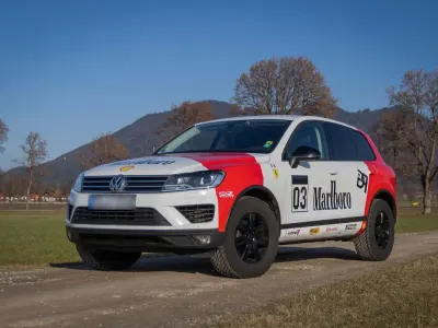 Gebraucht VW Touareg 204 PS (150 kW) 2017 Weiß SUV
