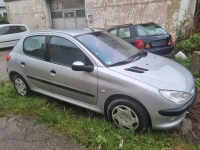 Gebraucht Peugeot 206 2000 Silber Kleinwagen