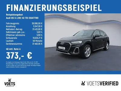 Gebraucht Audi Q5 S-Line 204 PS (150 kW) 2023 Schwarz SUV