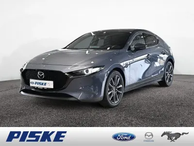 Neu Mazda 3 Exclusive-Line 140 PS (102 kW) 2025 Polyemtal gray Limousine