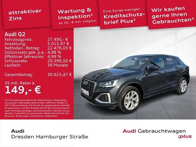 Gebraucht Audi Q2 Advanced Plus 150 PS (110 kW) 2024 Manhattangrau metallic SUV