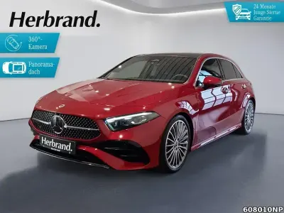 Gebraucht Mercedes A180 AMG Line Premium Plus 136 PS (100 kW) 2025 Manufaktur patagonienrot metal Limousine
