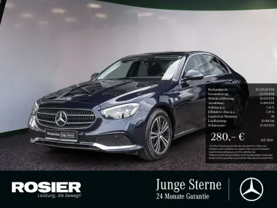 Begagnad Mercedes E200 Avantgarde 197 HK (144 kW) 2022 Blå Sedan
