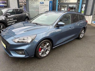 Gebraucht Ford Focus ST-Line X 182 PS (133 kW) 2021 Chromablau metallic (metallic) Limousine