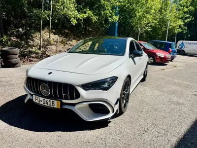 Gebraucht Mercedes CLA45 AMG AMG 421 PS (309 kW) 2024 Weiß Coupé