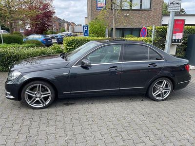 Brugt Mercedes C200 Avantgarde 136 HK (100 kW) 2012 Sort Sedan