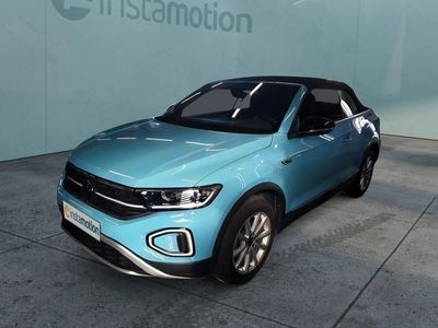 Gebraucht VW T-Roc Cabriolet Move 150 PS (110 kW) 2024 Blau Cabrio
