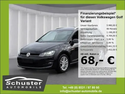 Gebraucht VW Golf VII Highline 150 PS (110 kW) 2013 Schwarz Kombi