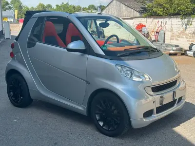 Gebraucht Smart ForTwo Cabrio Basis 71 PS (52 kW) 2008 Silber Cabrio