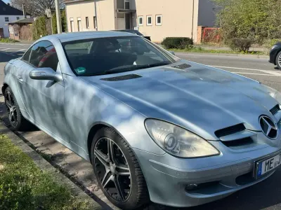 Usata Mercedes SLK200 163 CV (119 kW) 2004 Argento Cabrio