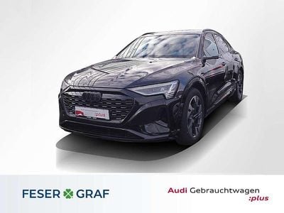 Gebraucht Audi Q8 Sportback e-tron S-Line 250 kW (340 PS) 2023 Mythosschwarz metallic SUV