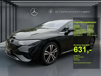 Gebraucht Mercedes EQE350 Premium 235 kW (320 PS) 2025 Metalliclack obsidianschwarz Limousine