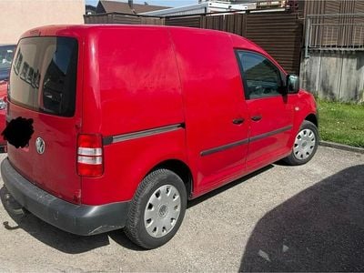 Gebraucht VW Caddy 86 PS (63 kW) 2013 Rot Van / Kleinbus
