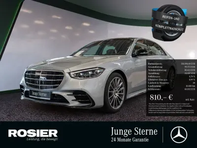 Gebraucht Mercedes S580 AMG 510 PS (375 kW) 2025 Silber / hightechsilber Limousine