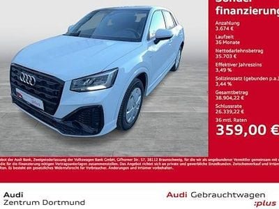 Gebraucht Audi Q2 S-Line 190 PS (139 kW) 2025 Gletscherweiß metallic SUV