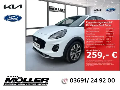 Neu Ford Puma Titanium 125 PS (91 kW) 2026 Weiß SUV