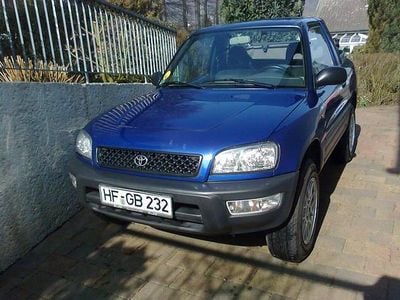 Gebraucht Toyota RAV4 174 PS (127 kW) 1998 Blau metallic Cabrio