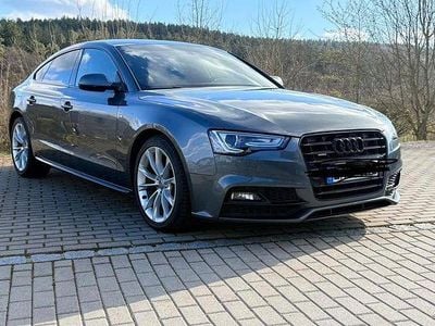 Usata Audi A5 Black Edition 190 CV (139 kW) 2015 Grigio Coupé