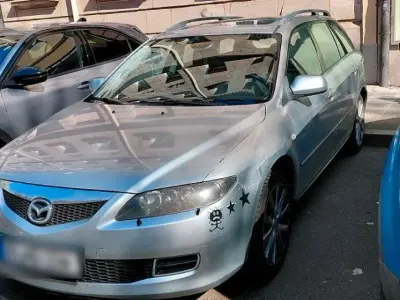 Usata Mazda 6 180 CV (132 kW) 2006 Verde Utilitaria