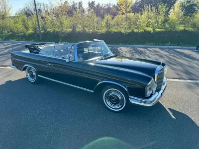 Gebraucht Mercedes 280 SE 160 PS (117 kW) 1969 Schwarz Cabrio