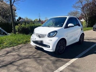 Gebraucht Smart ForTwo Cabrio Brabus 90 PS (66 kW) 2016 Weiß Cabrio