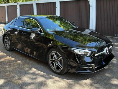 Gebraucht Mercedes A200 AMG line 163 PS (119 kW) 2022 Schwarz Limousine