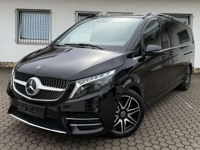 Gebraucht Mercedes V300 AMG 237 PS (174 kW) 2023 Obsidianschwarz metallic Van / Kleinbus