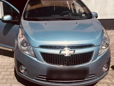 Brugt Chevrolet Spark 65 HK (47 kW) 2011 Blå Hatchback