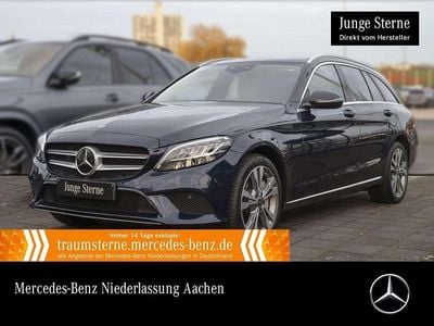 Blau Gebraucht 2020 Mercedes C300e Avantgarde Limousine | 28.490 € (Fairer Preis)